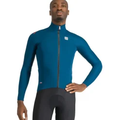 Sportful Fiandre Pro 2 Jas Heren - 415 Teal Blu
