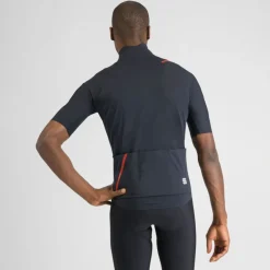Sportful Fiandre Pro 2 Jas met Korte Mouwen Heren - 002 Zwart