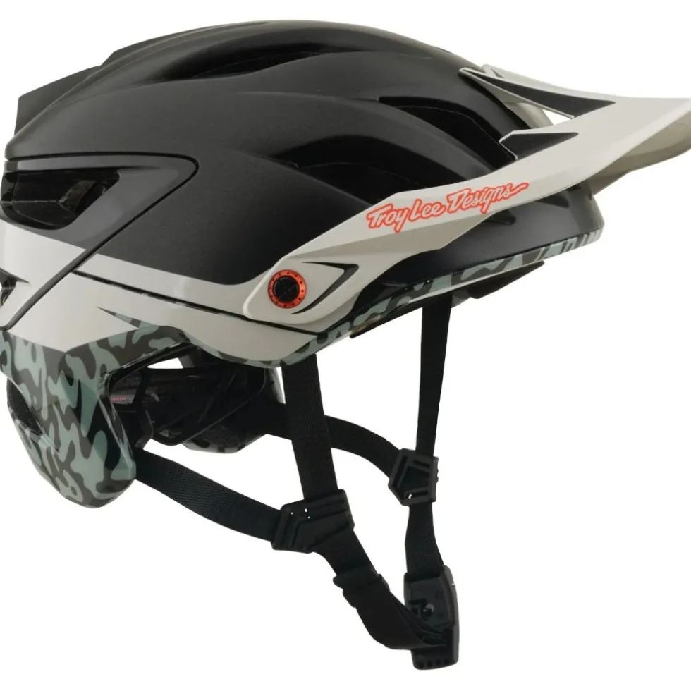 Troy Lee Designs A3 MIPS Helm - Halo Charcoal/Pumice