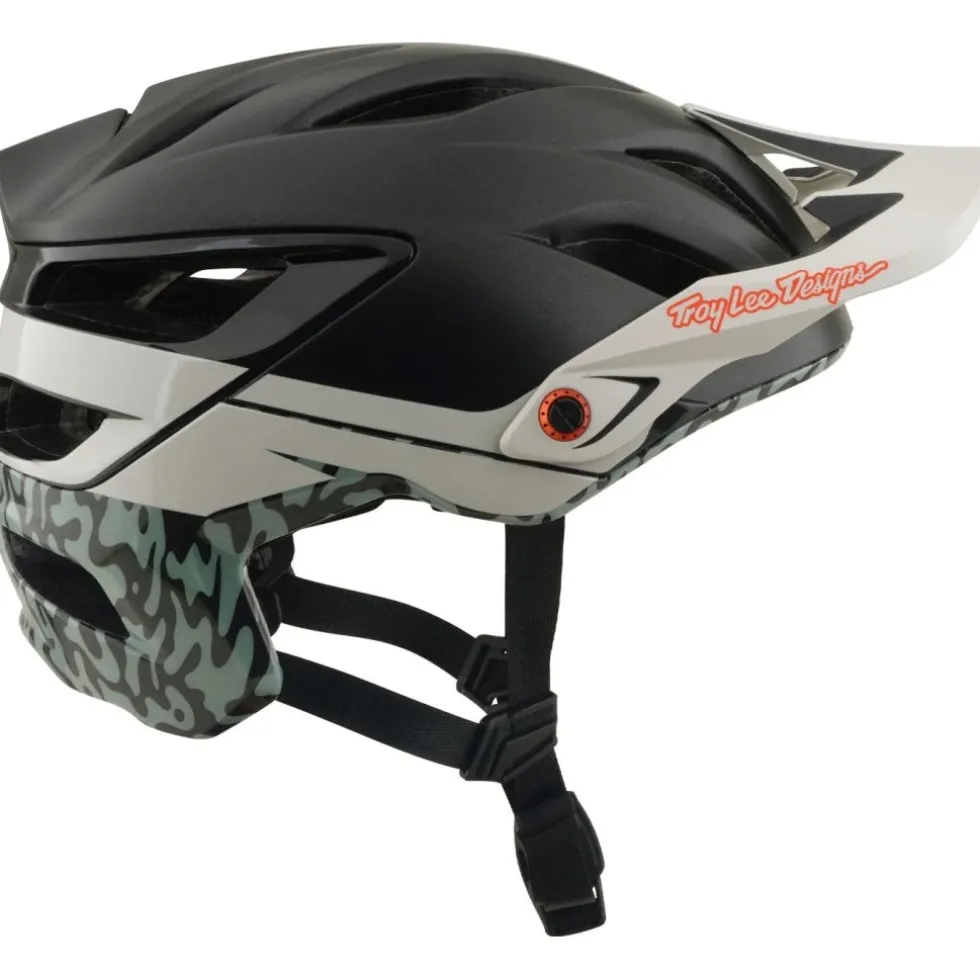 Troy Lee Designs A3 MIPS Helm - Halo Charcoal/Pumice