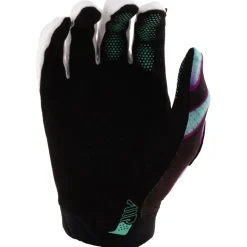 Troy Lee Designs Air Handschoenen Kinderen - Overspray Black/Real Teal