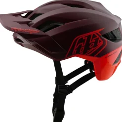 Troy Lee Designs Flowline SE MIPS Helm - Badge Maroon