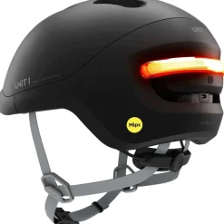 UNIT 1 NEON Mips Slimme helm - Charcoal/Black