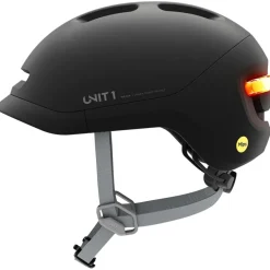 UNIT 1 NEON Mips Slimme helm - Charcoal/Black
