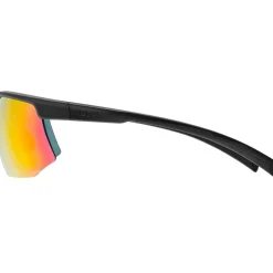 Uvex aerios Bril - black matt/mirror red