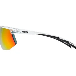 Uvex aerios Bril - clear/mirror red