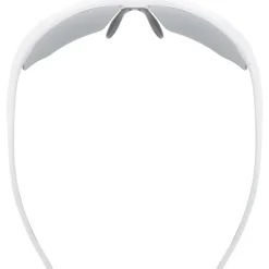Uvex aerios Bril - white matt/mirror silver