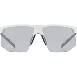 Uvex aerios Bril - white matt/mirror silver
