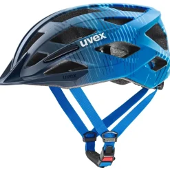 Uvex air wing 2 cc Fietshelm Kinder - dusk-bubble blue matt