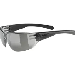 Uvex equate Bril - black matt/smoke