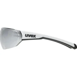 Uvex equate Bril - white matt/mirror silver