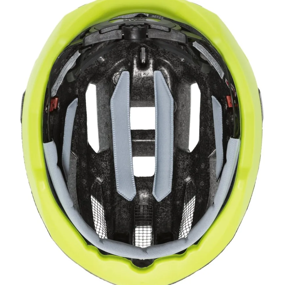 Uvex gravel x Helm - rhino-neon yellow