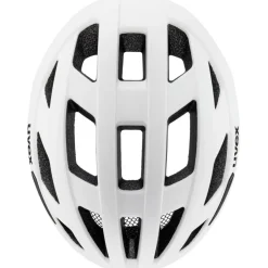 Uvex i-volute Fietshelm - white-neon yellow matt