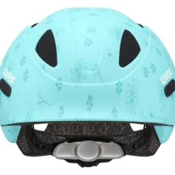 Uvex oyo style Kinder-Fietshelm - flowers cyan matt