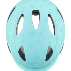 Uvex oyo style Kinder-Fietshelm - flowers cyan matt