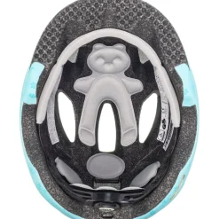 Uvex oyo style Kinder-Fietshelm - flowers cyan matt