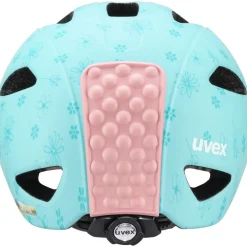 Uvex oyo style Kinder-Fietshelm - flowers cyan matt