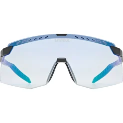 Uvex pace stage V Bril - black matt/mirror blue