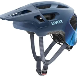 Uvex react jr. Fullface Kinder-fietshelm - dusk blue matt