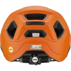 Uvex react jr. MIPS Kinderhelm - papaya matt