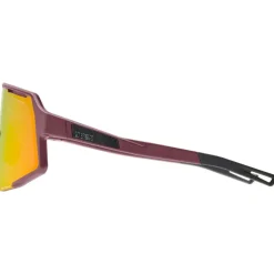 Uvex sequenze CV Fietsbril - burgundy matt/mirror racy red colorvision