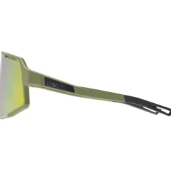 Uvex sequenze CV Fietsbril - olive matt/mirror yummy yellow colorvision