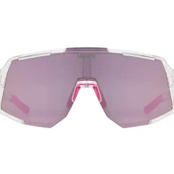 Uvex sequenze Fietsbril - clear/mirror pink