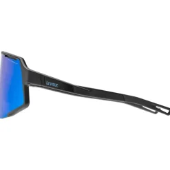 Uvex sequenze Fietsbril - black matt/mirror blue