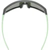 Uvex skyryse jr. Fietsbril kinderen - grey-green mattt/mirror blue