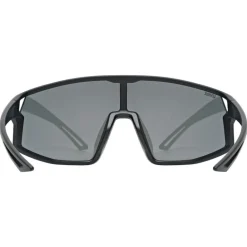 Uvex skyryse jr. Fietsbril kinderen - black mattt/mirror red