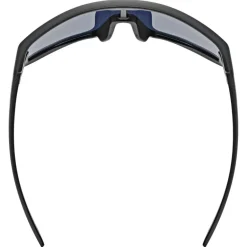 Uvex skyryse jr. Fietsbril kinderen - black mattt/mirror red