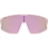 Uvex skyryse jr. Fietsbril kinderen - pink-green mattt/mirror pink