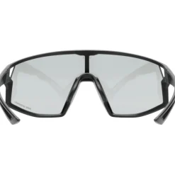 Uvex skyryse V Fietsbril - black matt/litemirror silver