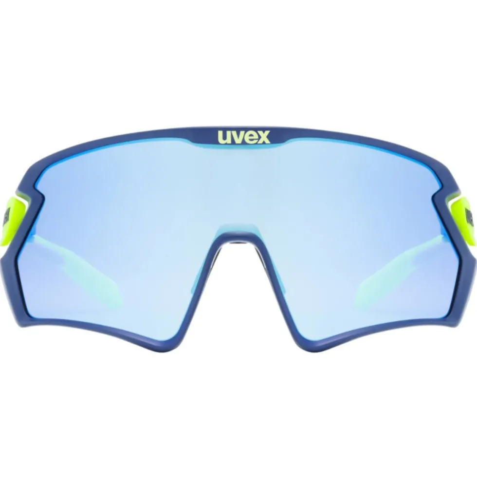 Uvex sportstyle 231 2.0 Bril - blue-yellow matt/mirror blue