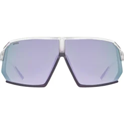 Uvex sportstyle 237 Bril - clear-met purple/mirror lavender