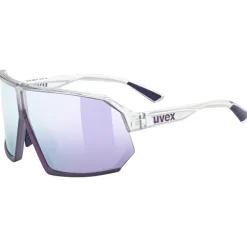 Uvex sportstyle 237 Bril - clear-met purple/mirror lavender