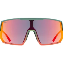 Uvex sportstyle 235 Bril - moss grapefruit matt/mirror red