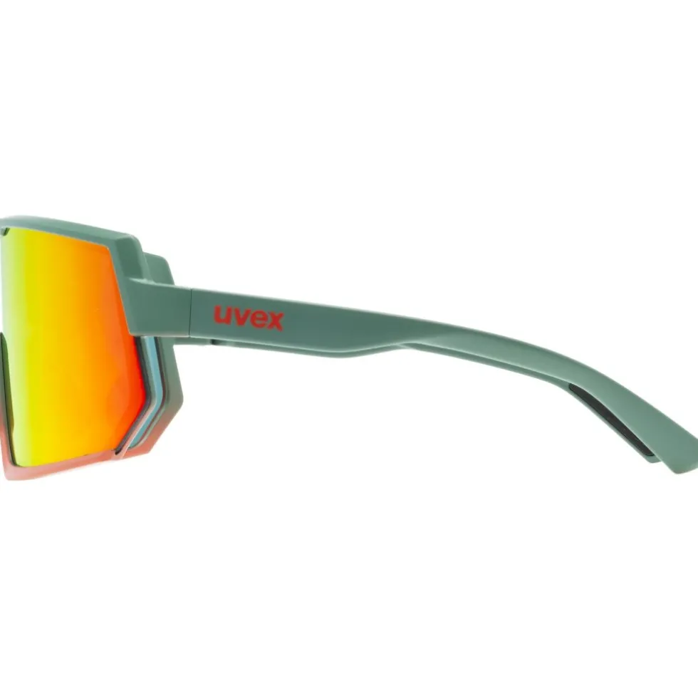 Uvex sportstyle 235 Bril - moss grapefruit matt/mirror red
