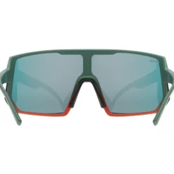 Uvex sportstyle 235 Bril - moss grapefruit matt/mirror red