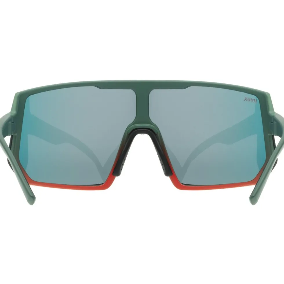 Uvex sportstyle 235 Bril - moss grapefruit matt/mirror red
