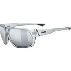 Uvex sportstyle 238 Bril - smoke matt/mirror silver