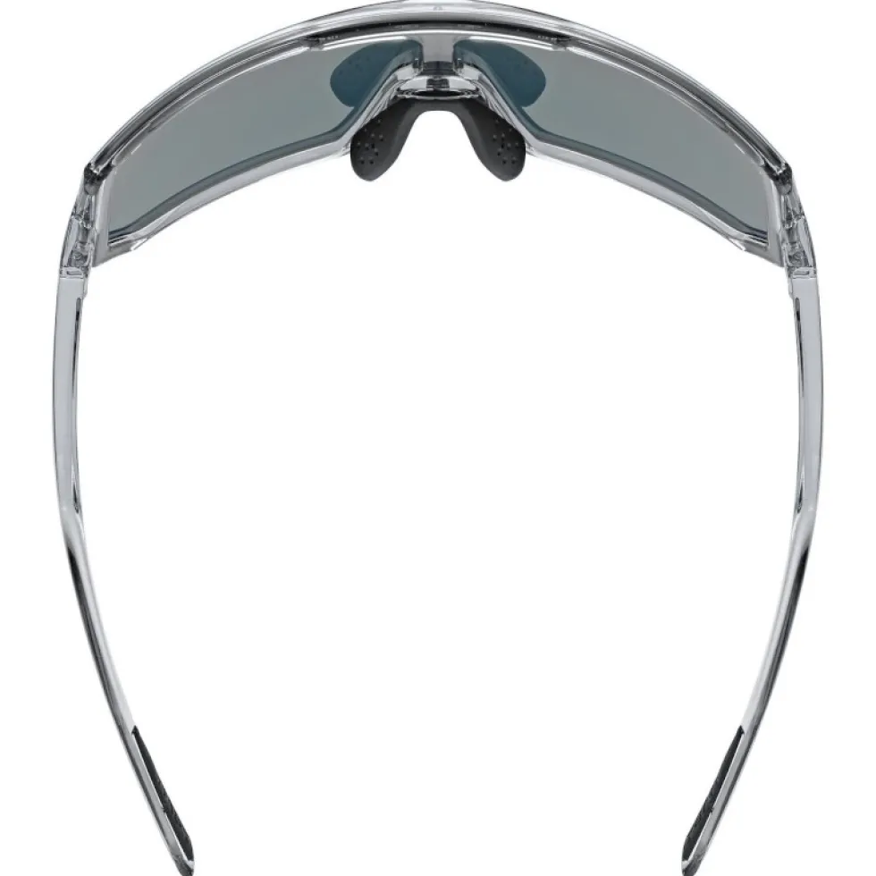 Uvex sportstyle 235 Bril - smoke transparentt/mirror red