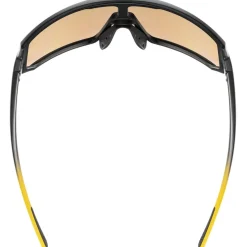 Uvex sportstyle 235 Bril - sunbee-black matt/supravision mirror yellow