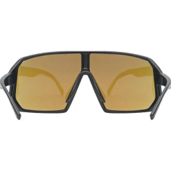 Uvex sportstyle 237 CV Bril - black matt/mirror blue
