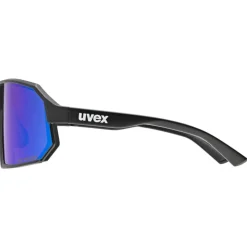 Uvex sportstyle 237 CV Bril - black matt/mirror blue