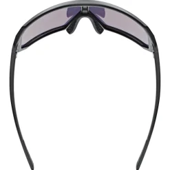 Uvex sportstyle 237 CV Bril - black matt/mirror blue