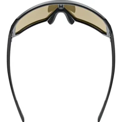 Uvex sportstyle 237 CV Bril - black matt/mirror red