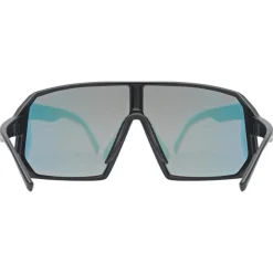 Uvex sportstyle 237 CV Bril - black matt/mirror red