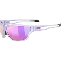 Uvex sportstyle 806 Fietsbril - purple fade/mirror purple