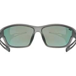 Uvex sportstyle 806 Fietsbril - smoke matt/mirror red